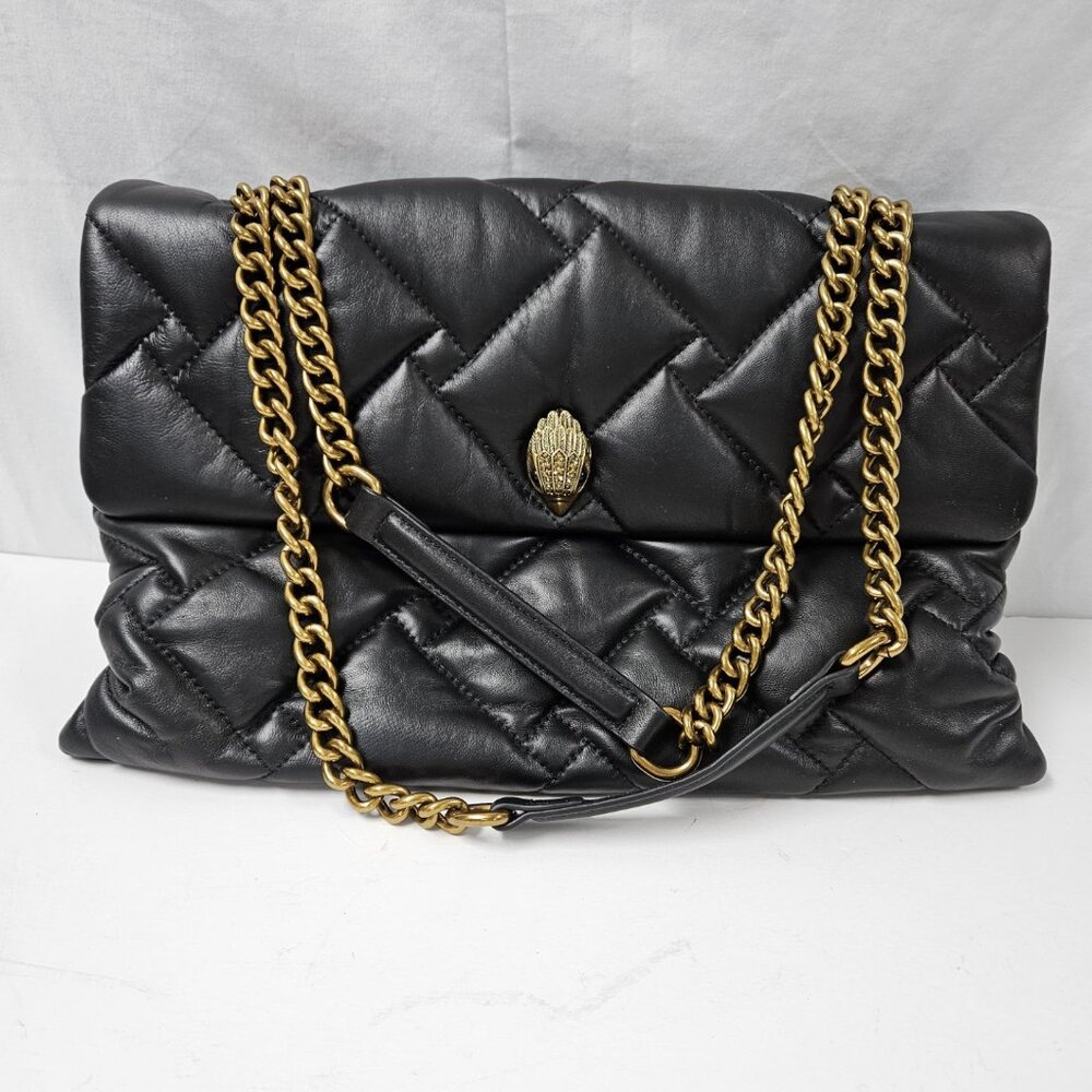 Soft Leather Kurt Geiger Shoulder Bag Purse XXL